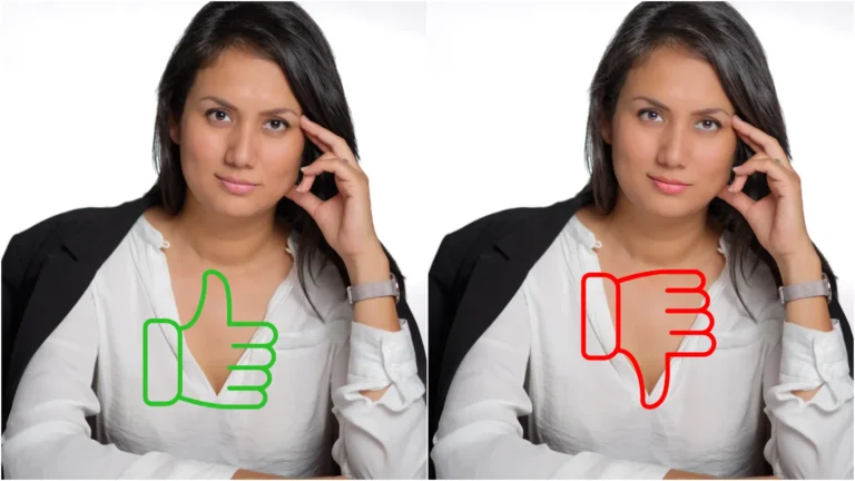 Comparativa de dos fotografías para aclarar mitos de la edición fotográfica. Una foto muestra edición realista de un retrato, la otra muestra edición excesiva